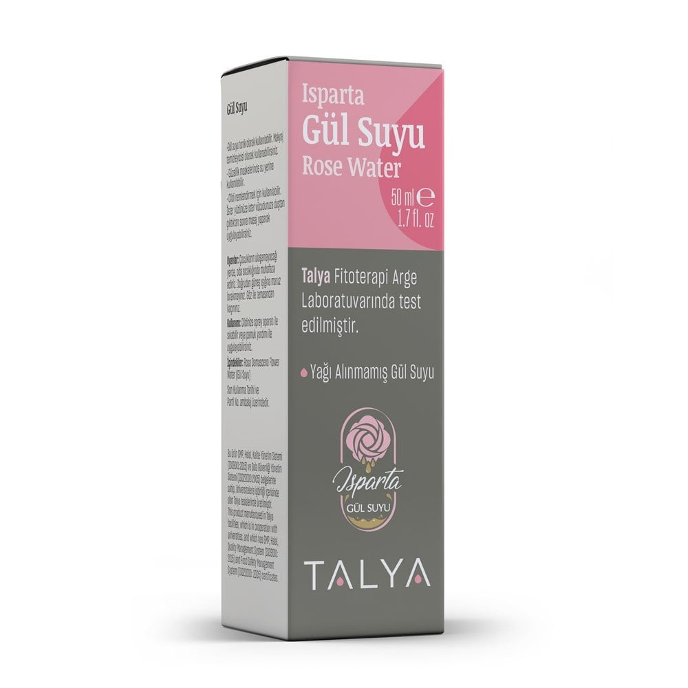 Isparta Gül Suyu 50ml (Saf)