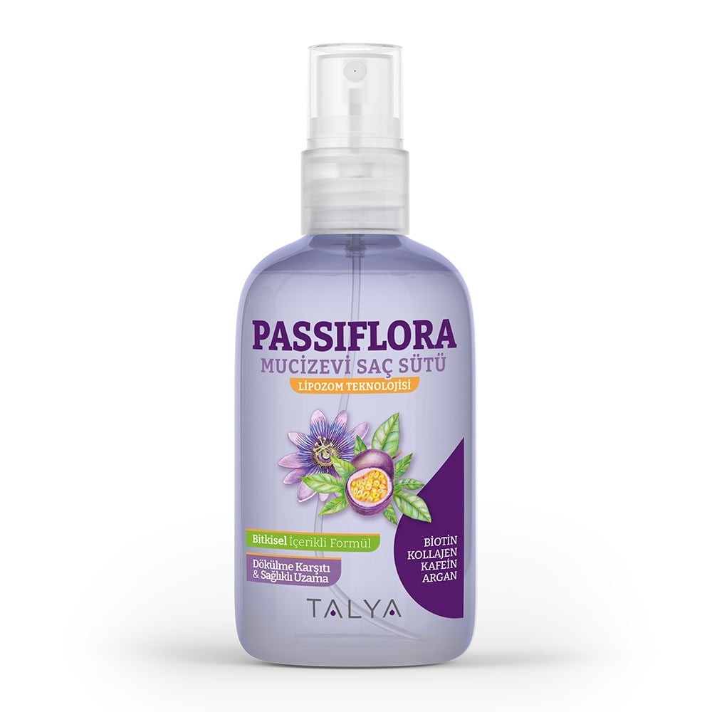 Passiflora Mucizevi Saç Sütü 200 ML + Biotin İçeren Takviye Edici Gıda