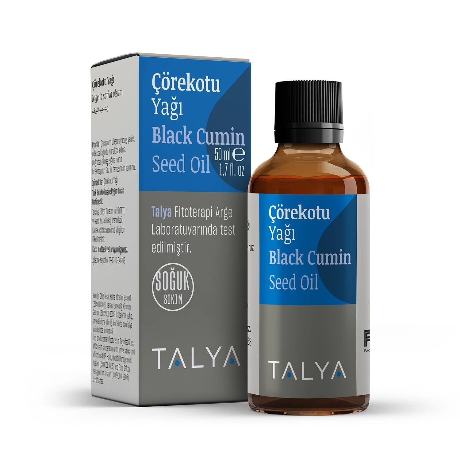 Çörekotu Yağı 50 ml (Soğuk Sıkım)