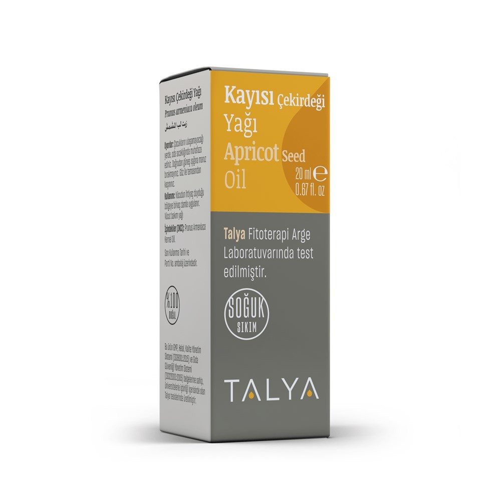 Kayısı Çekirdeği Yağı 20 ml (Soğuk Sıkım)