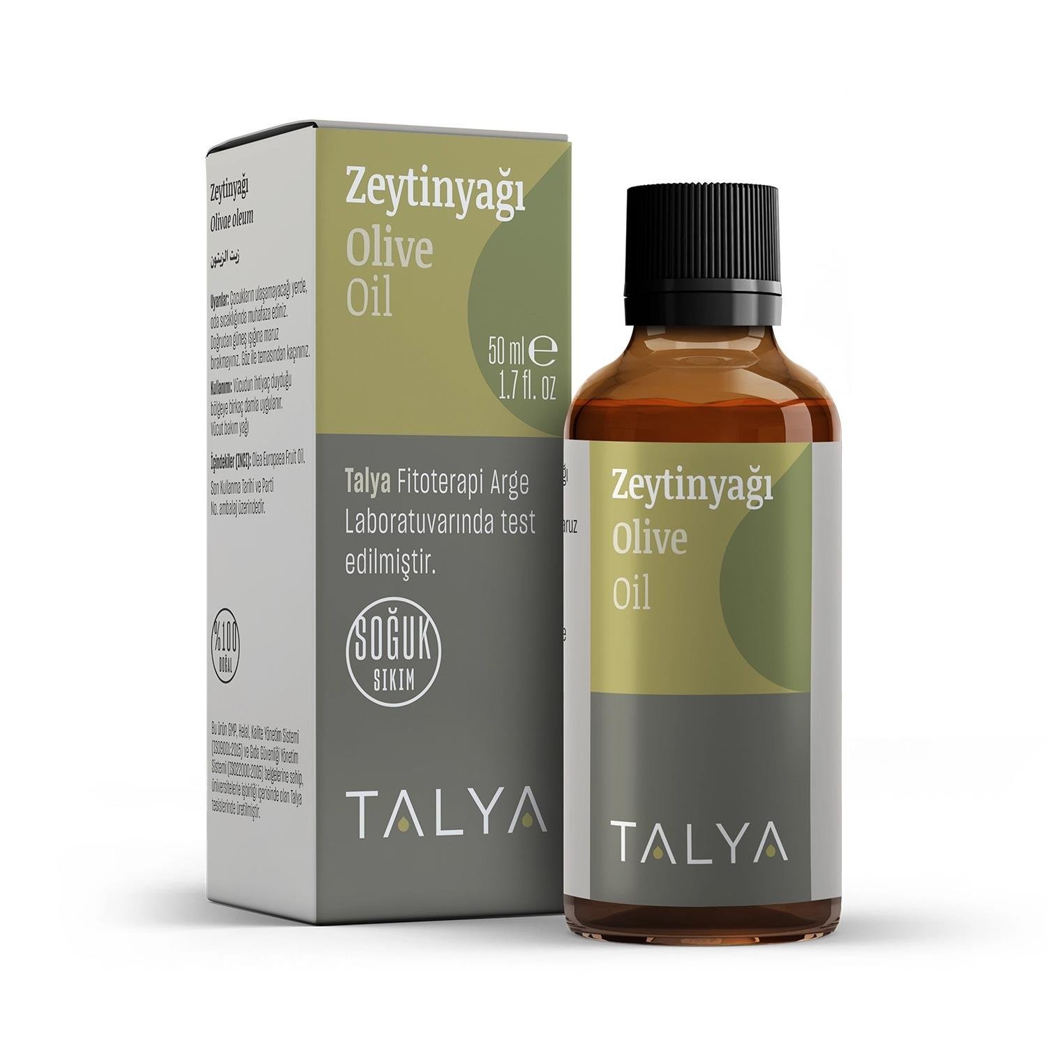 Zeytinyağı 50 ml (Soğuk Sıkım)