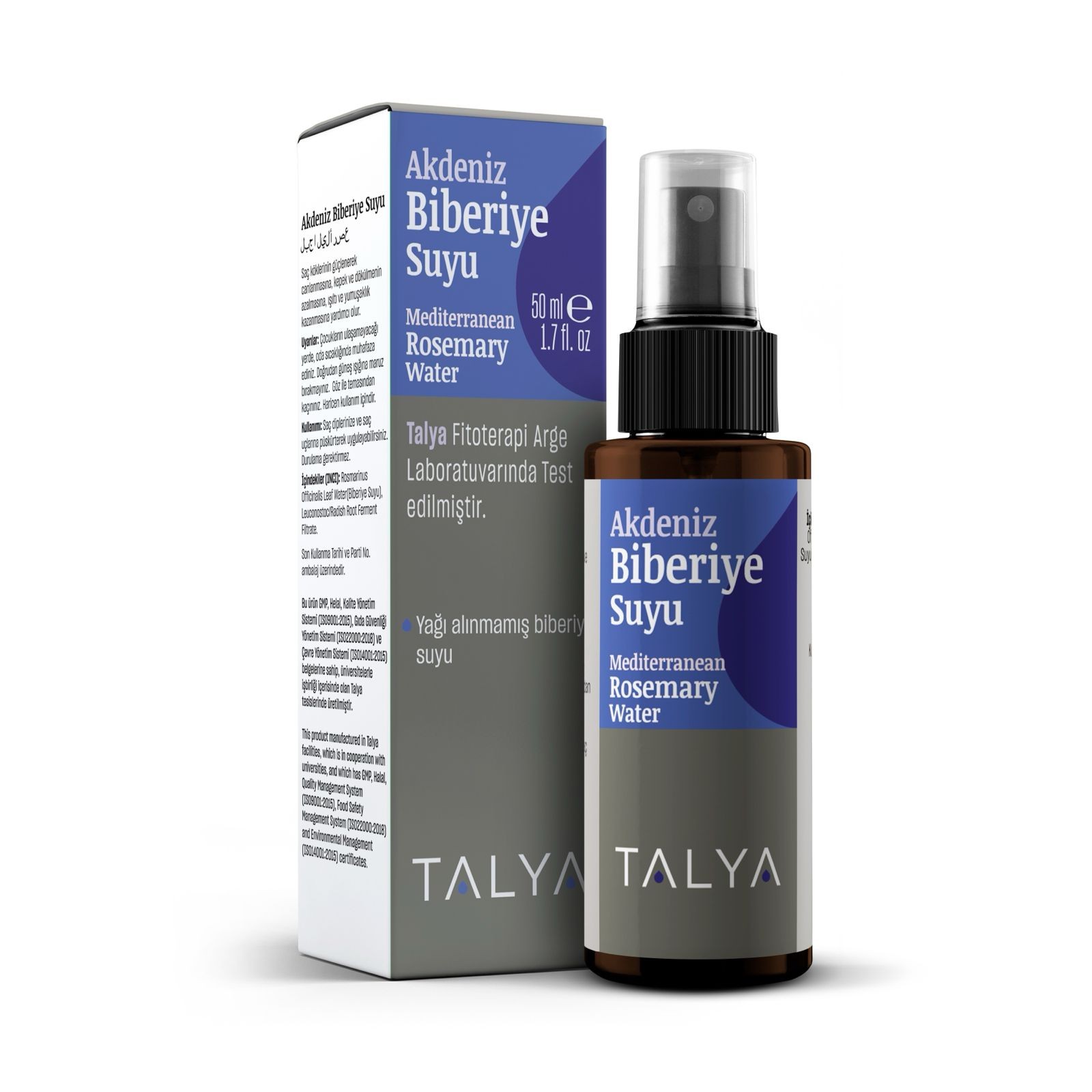 Akdeniz Biberiye Suyu 50 ml