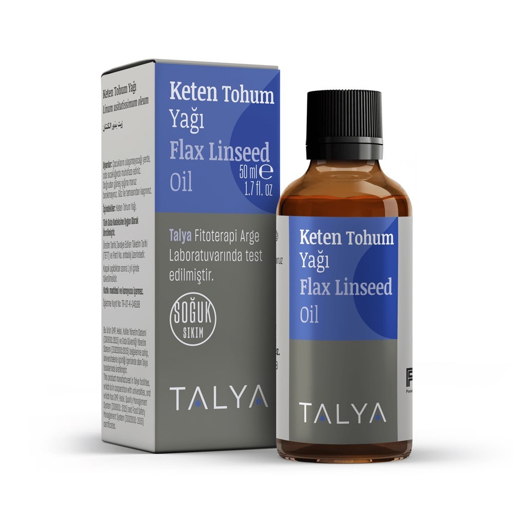 Keten Tohum Yağı 50 ml (Soğuk Sıkım)