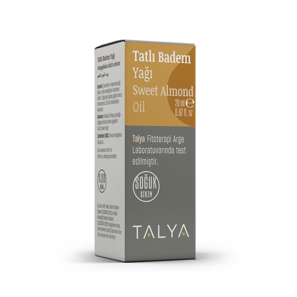 Tatlı Badem Yağı 20 ml (2'li Paket)