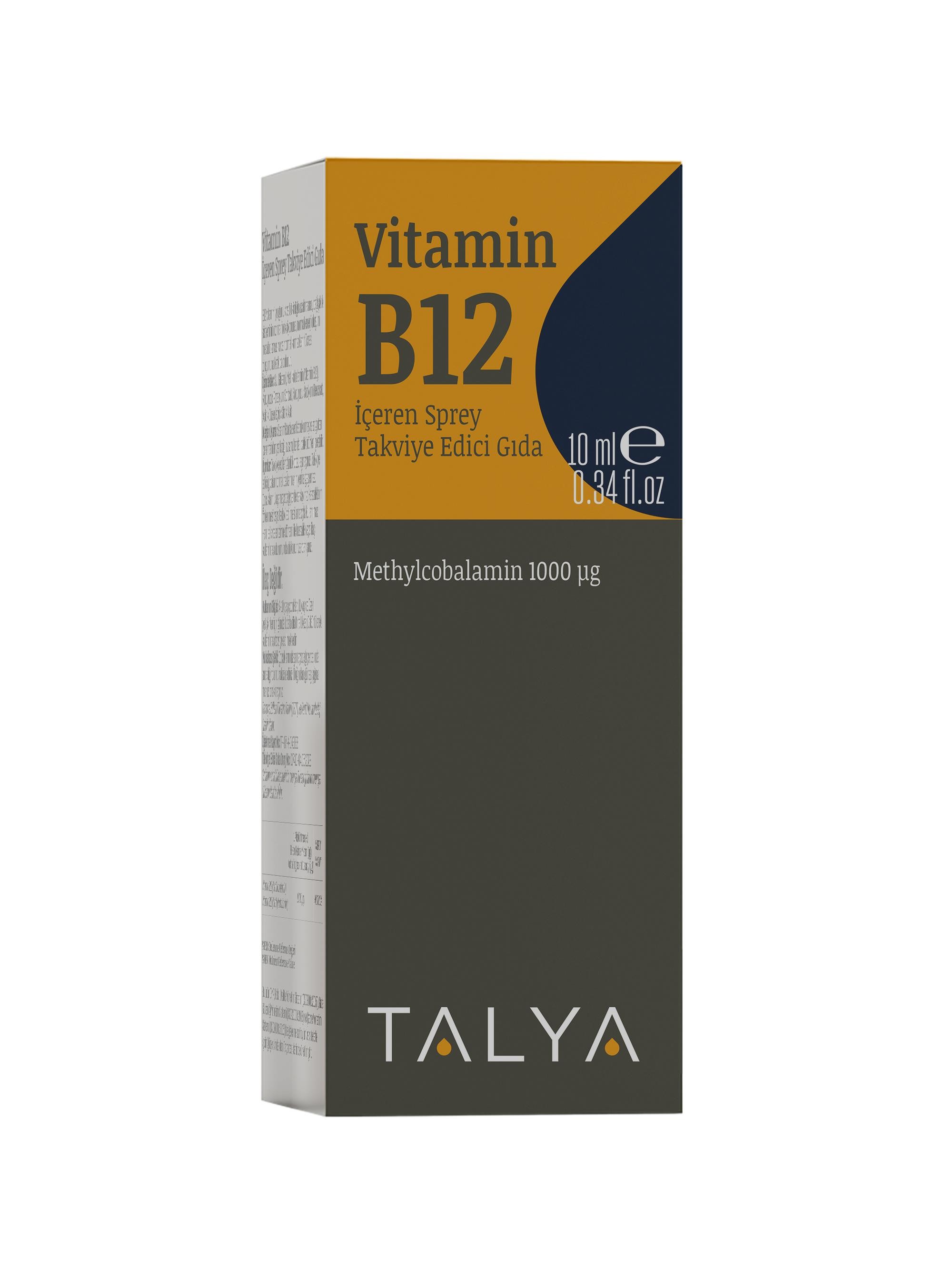 VİTAMİN B12 İçeren Takviye Edici Gıda - 10 ml