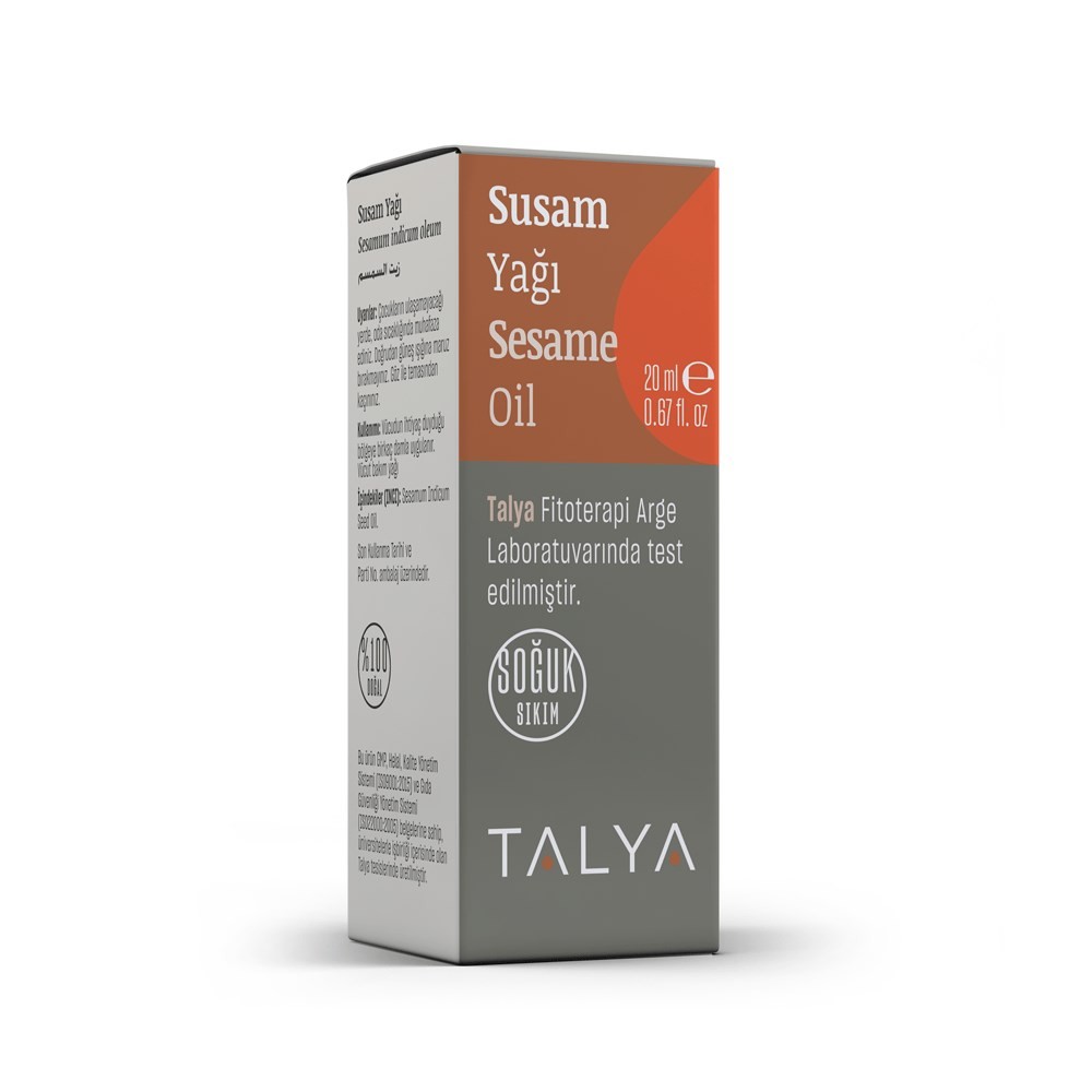 Susam Yağı 20 ml (Soğuk Sıkım)