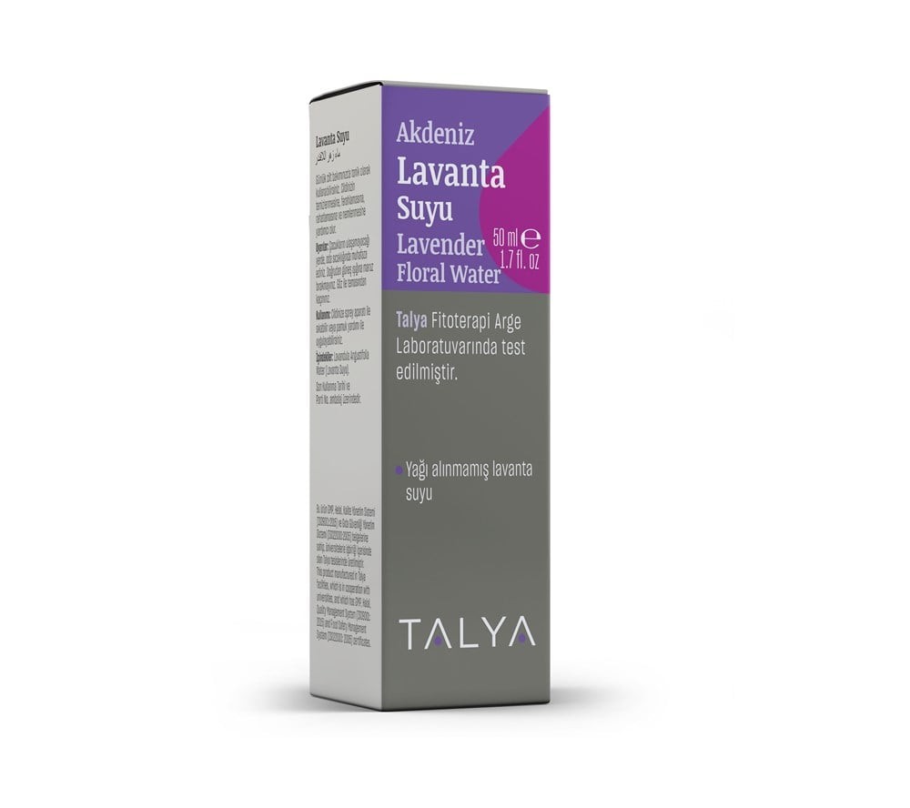 Akdeniz Lavanta Suyu 50ml (Saf)