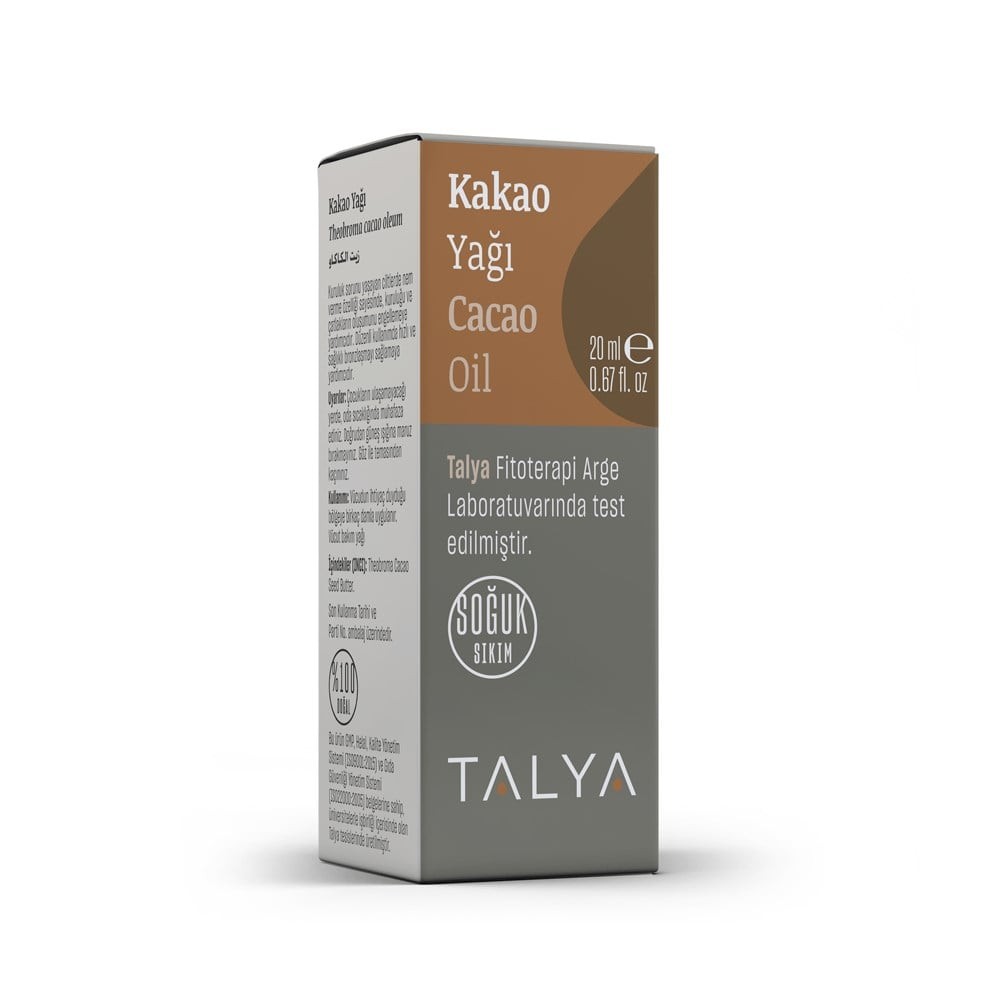 Kakao Yağı 20 ml (Soğuk Sıkım)