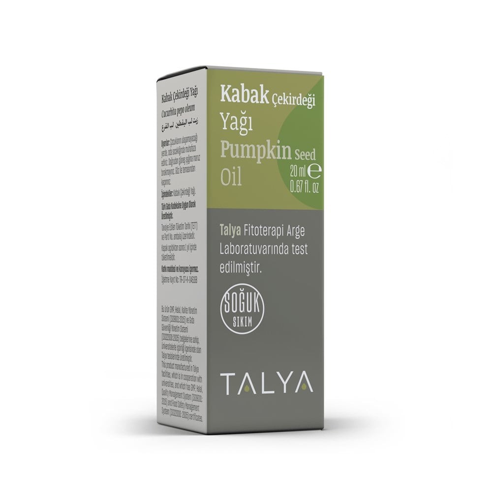 Kabak Çekirdeği Yağı 20 ml (Soğuk Sıkım)