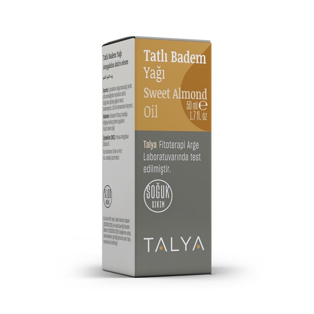 Tatlı Badem Yağı 50 ml (Soğuk Sıkım)