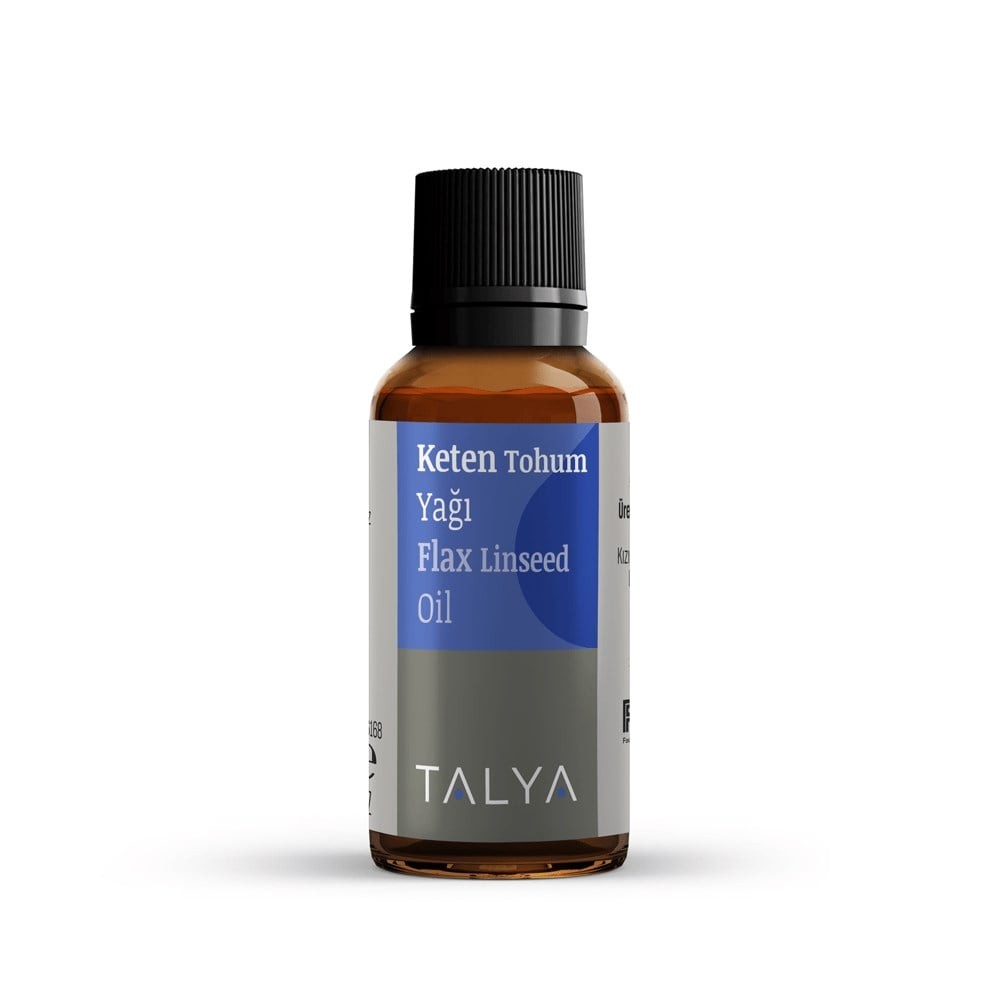 Keten Tohum Yağı 20 ml (Soğuk Sıkım)