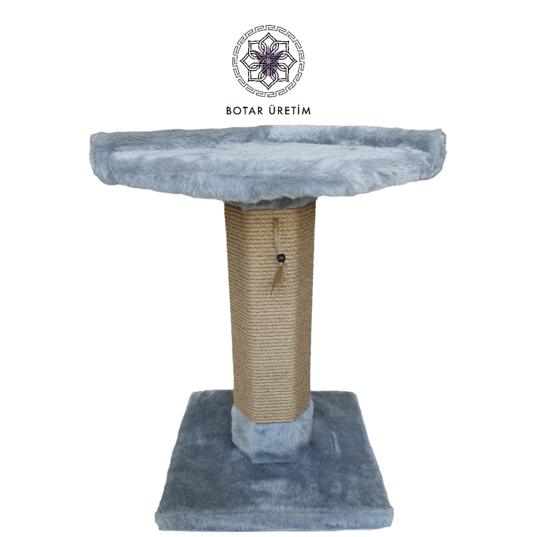 BOTAR ÜRETİM Premium Hexagonal Kedi Yatağı – Gri