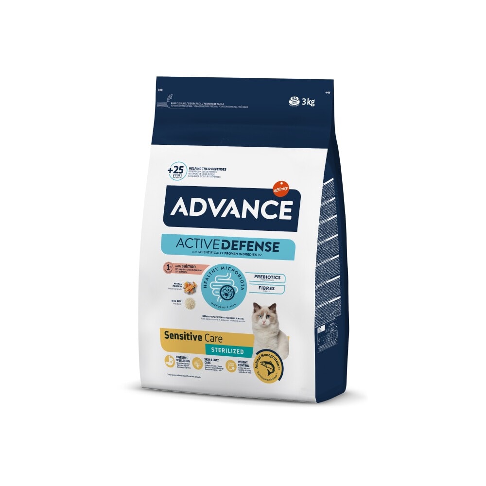 Advance Kısırlaştırılmış Somonlu Yetişkin Kedi Maması 3 kg