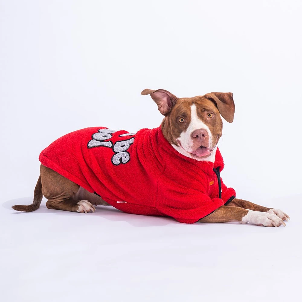 PawStar Kırmızı Just Be Cool Büyük Irk Sweat