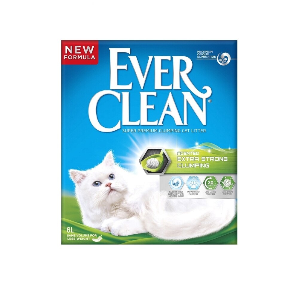 Ever Clean Extra Strong Kokulu İnce Taneli Topaklaşan Kedi Kumu 6 lt