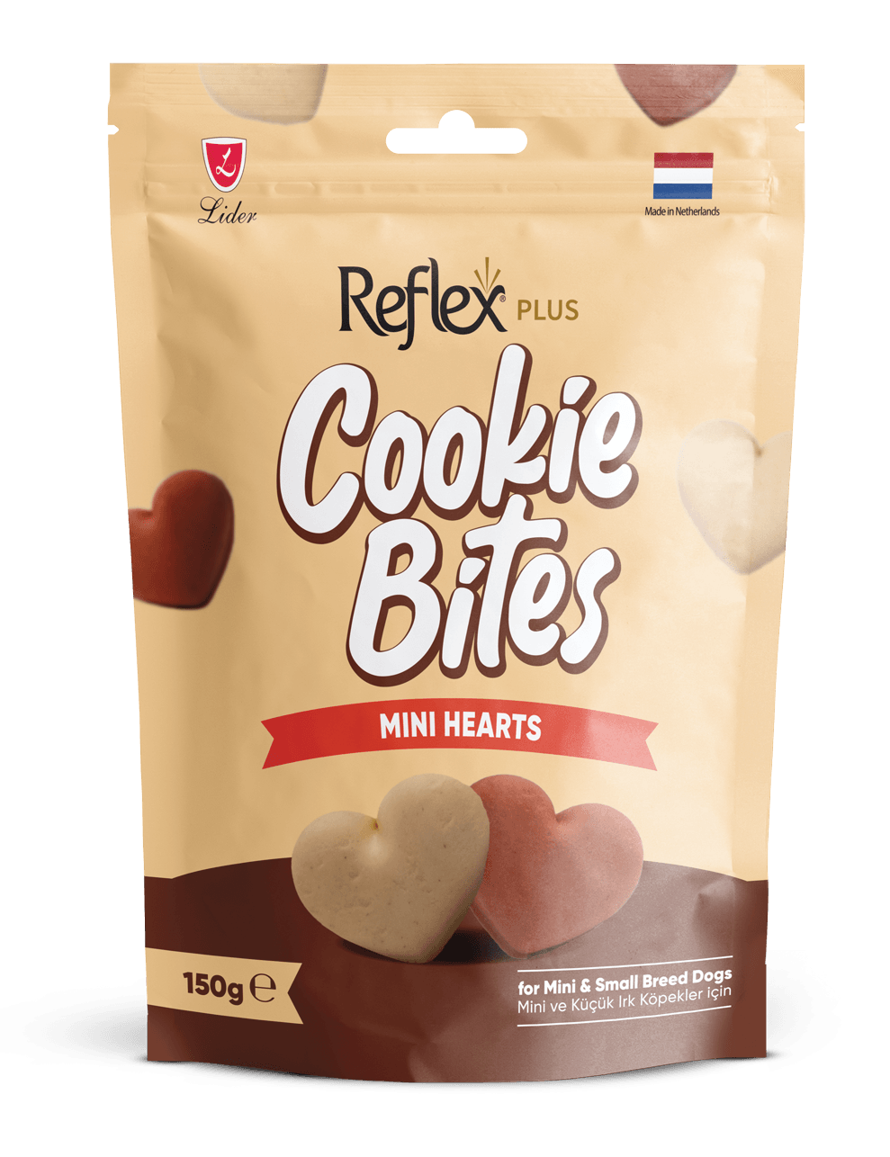 Cookie Bites / Mini Hearts 150 GR
