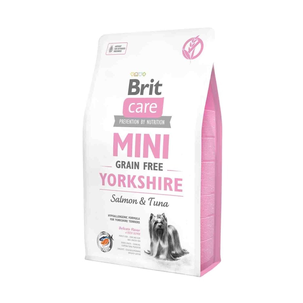 Brit Care Mini Yorkshire Terrierler İçin Tahılsız Hipoalerjenik Köpek Maması 2 kg