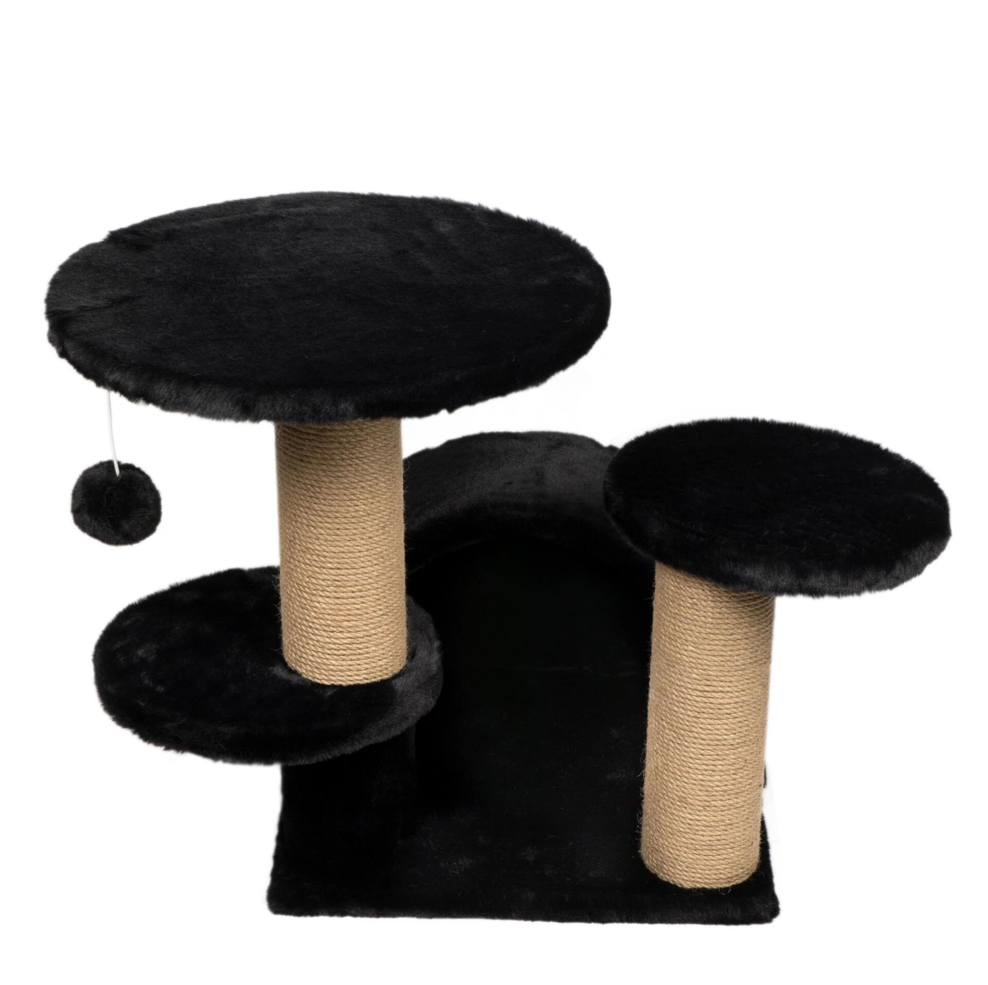 Dubex 53x65x52 cm Kedi Oyun ve Tırmalama Platformu Siyah