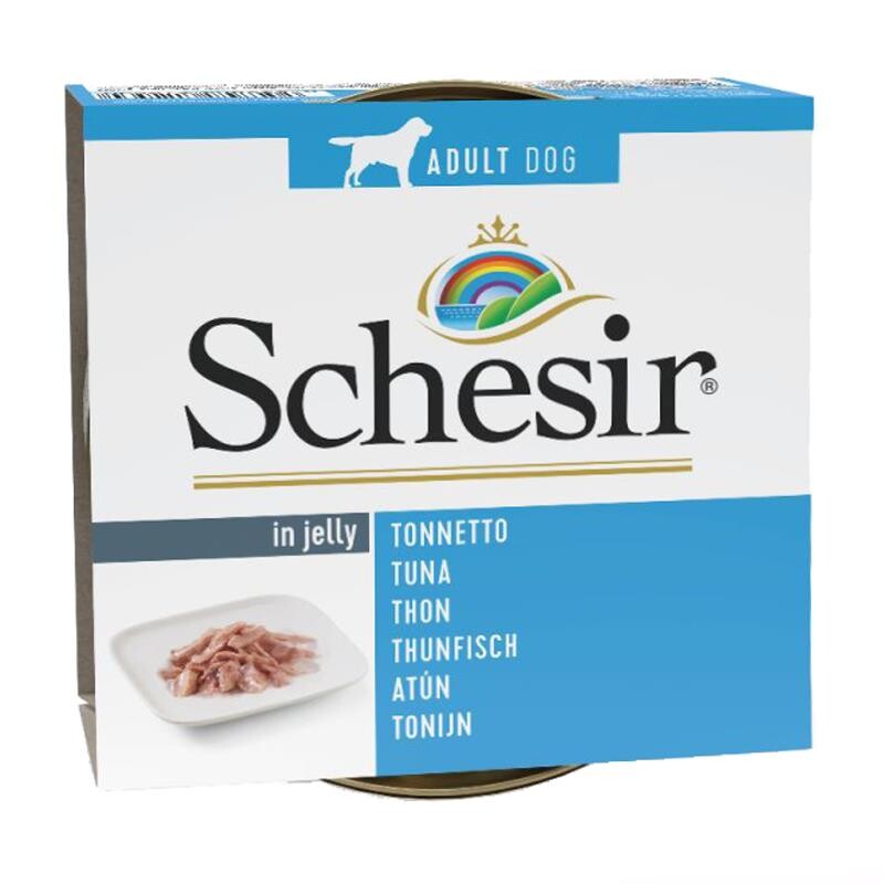 Schesir Yaş Köpek Maması Ton Balıklı 150 gr