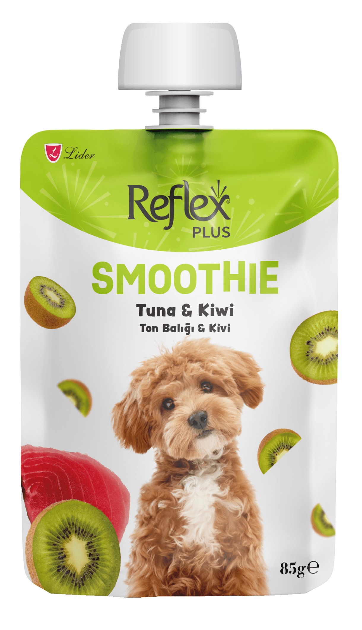 Smoothie / Ton Balığı & Kivi Yetişkin Köpek Sıvı Ödül Maması