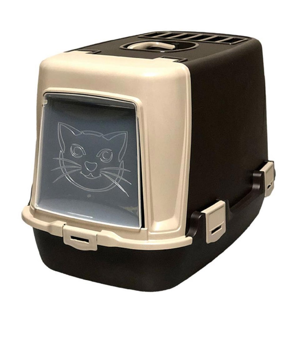 Plastart Önü Açılabilen Kapalı Kedi Tuvaleti 38,5*60*40,5 cm