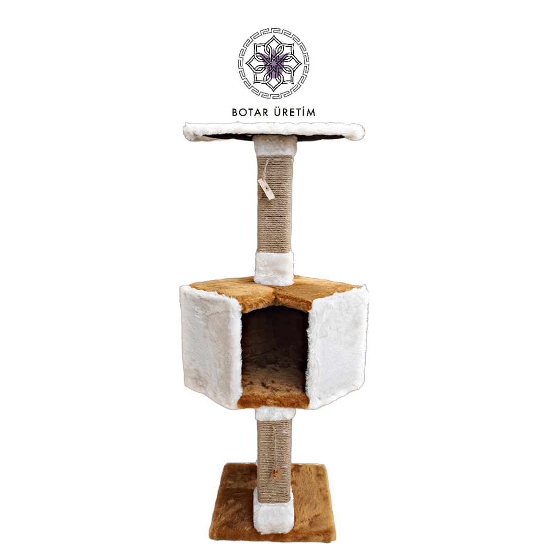 BOTAR ÜRETİM İkonik Kedi Evi – Camel