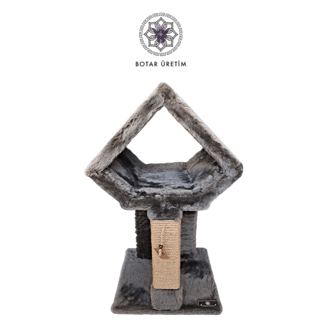 BOTAR ÜRETİM Diamond Kedi Yatağı – Antrasit