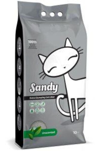 Sandy Uncented Extra Topaklanan Kokusuz Kum 10 lt
