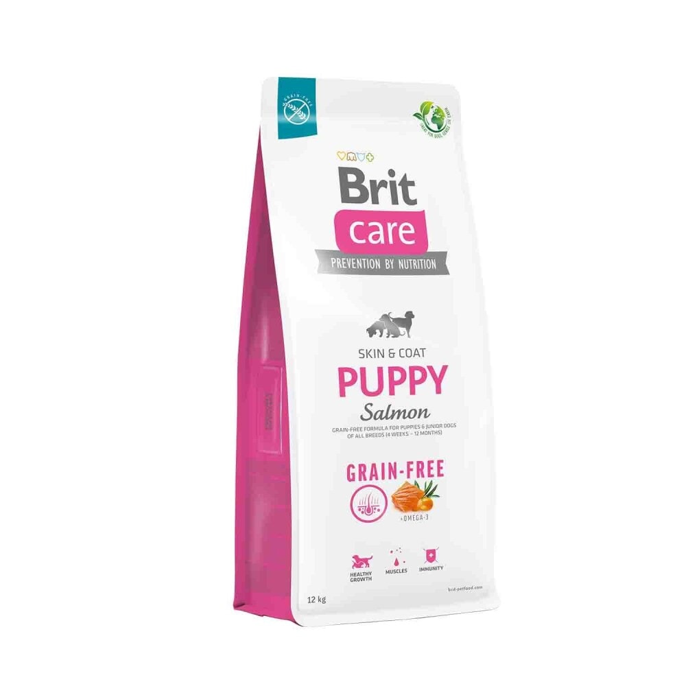 Brit Care Skin & Coat Tahılsız Somonlu Yavru Köpek Maması 12 kg