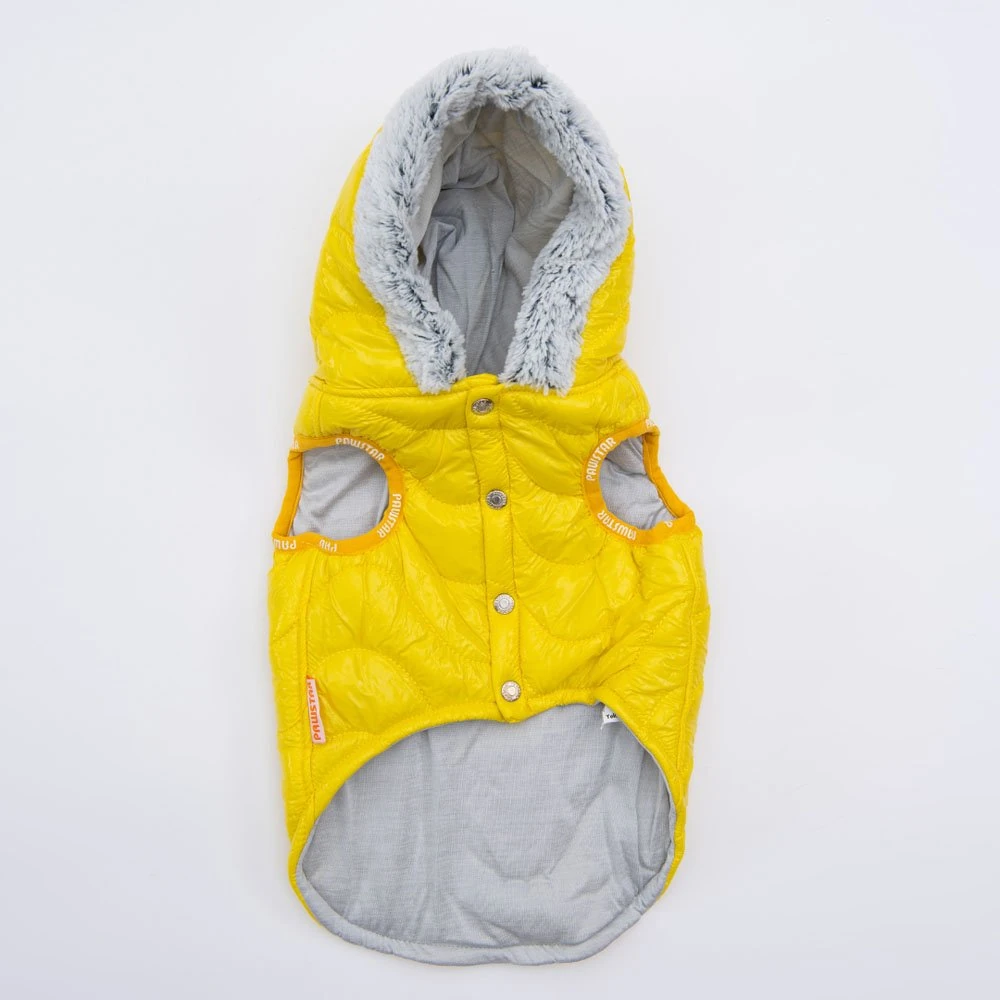 PawStar Sarı Light Wave Yelek Küçük ve Orta Irk Yağmurluk