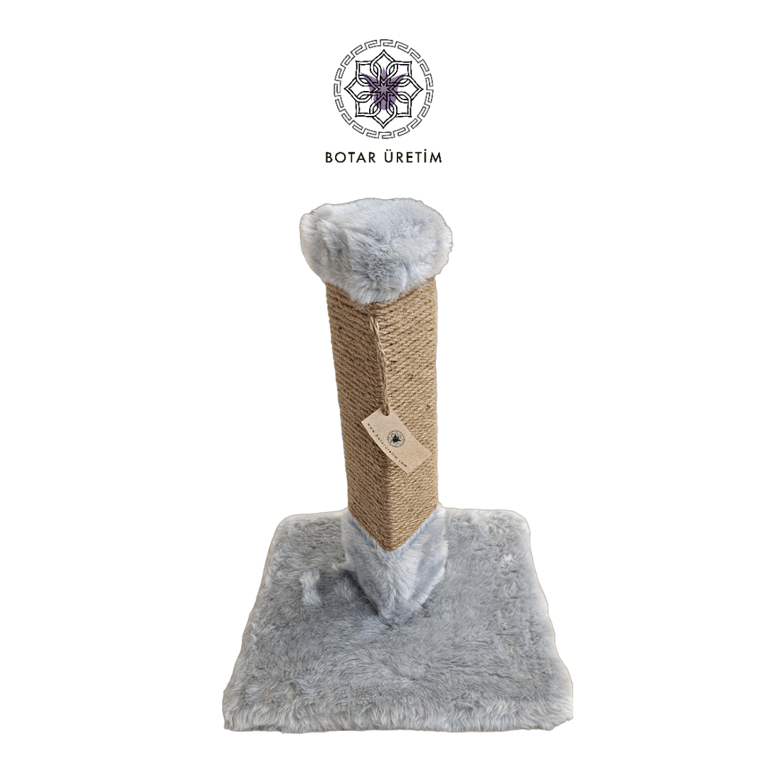 BOTAR ÜRETİM 40 cm Üçgen Tırmalama Tahtası – Gri