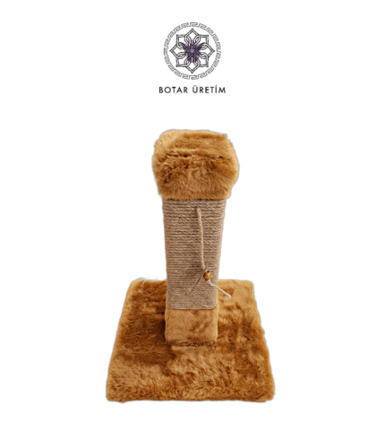 BOTAR ÜRETİM 40 cm Kare Tırmalama Tahtası – Camel