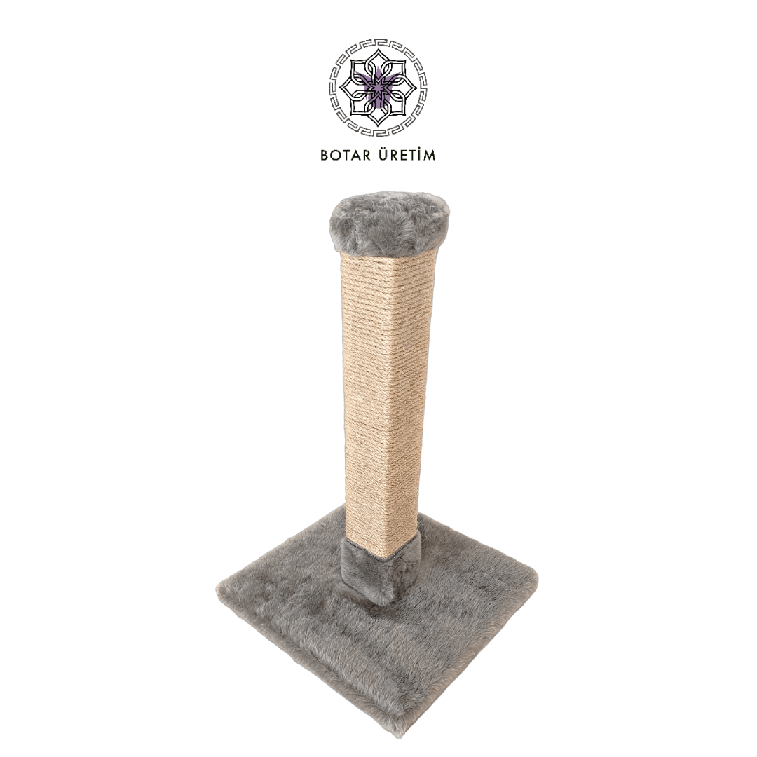 BOTAR ÜRETİM 60 cm Kare Tırmalama Tahtası – Antrasit