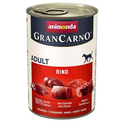 Animonda Gran Carno Sığır Etli Yetişkin Köpek Konservesi 400 gr