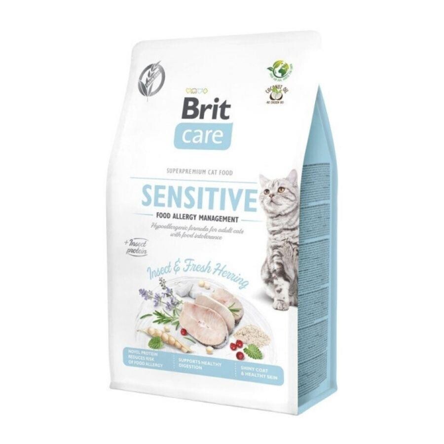 Brit Care Gıda Toleransı Olan Kediler İçin Larva Proteinli Tahılsız Yetişkin Kedi Maması 2 kg