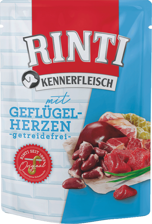 RINTI Yürekli Pouch Köpek Maması 400 Gr