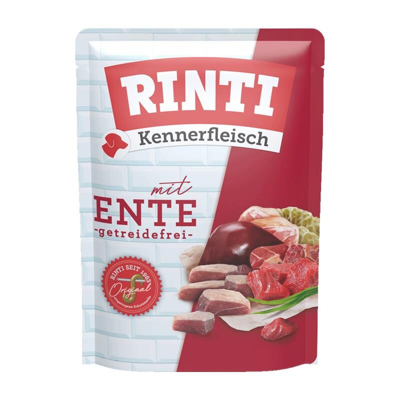 Rıntı Pouch Ördekli Yetişkin Köpek Konservesi 400 Gr