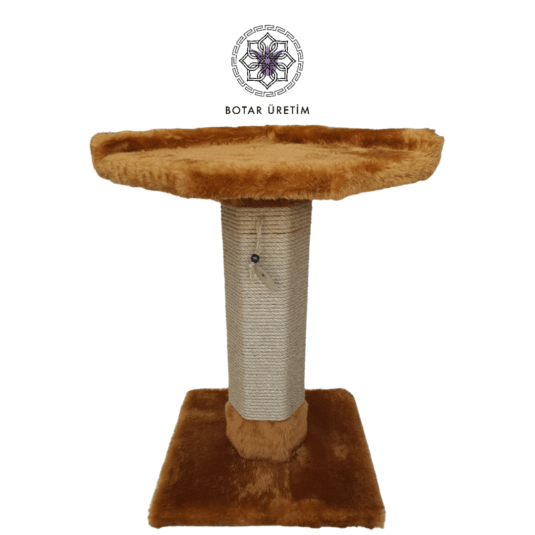 BOTAR ÜRETİM Premium Hexagonal Kedi Yatağı – Camel