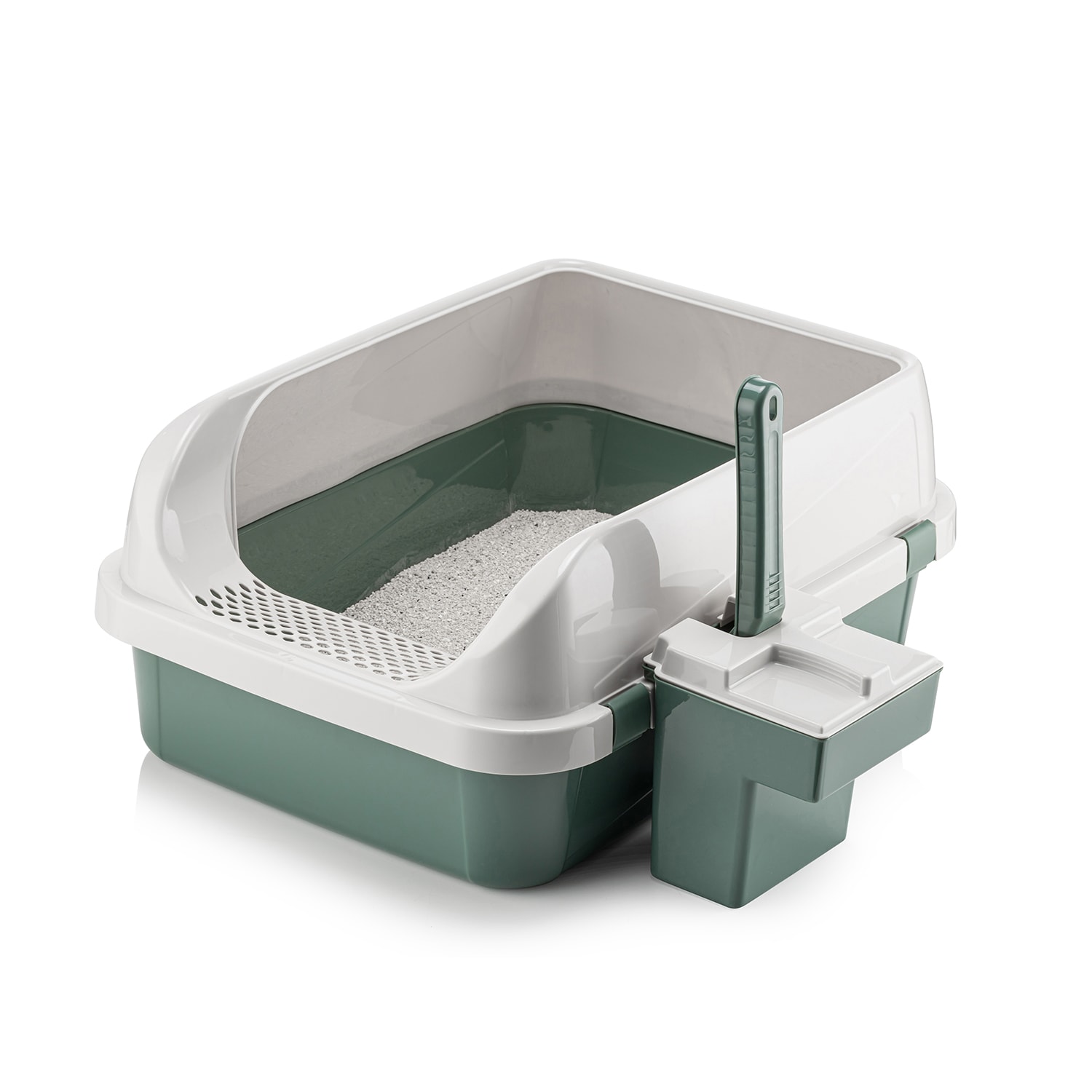HP-100-48 ROOMY-10A AKSESUARLI AÇIK KEDİ TUVALETİ