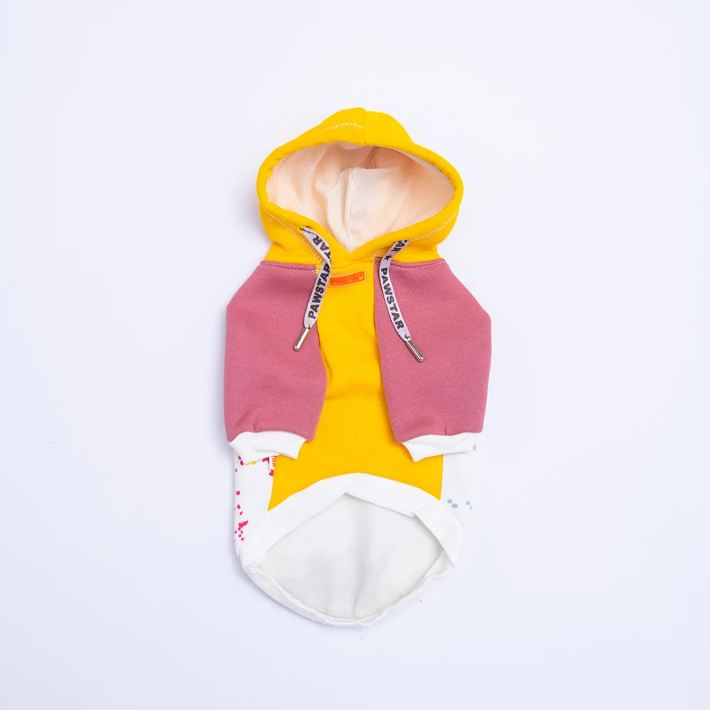 PawStar Sarı Rio Hoodie Küçük ve Orta Irk