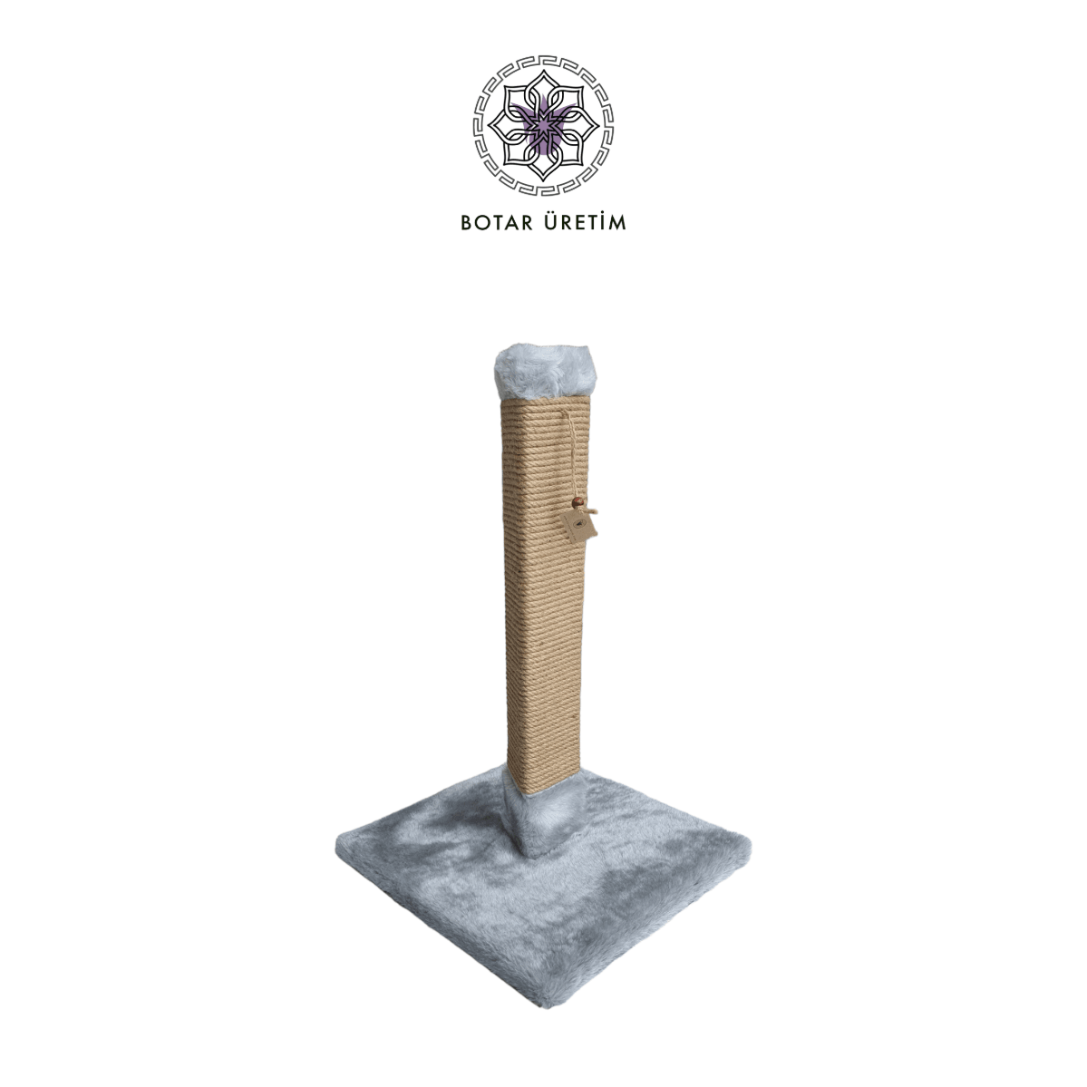 BOTAR ÜRETİM 60 cm Üçgen Tırmalama Tahtası – Gri