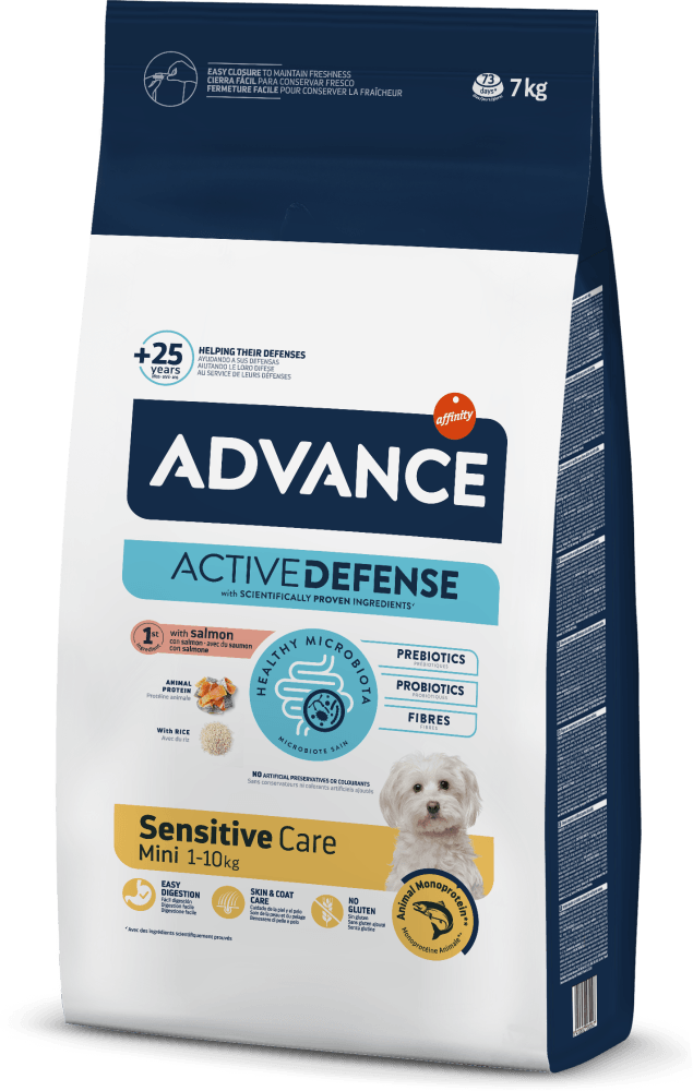 Advance Mini Sensitive Somonlu Küçük Irk Yetişkin Köpek Maması 7 kg