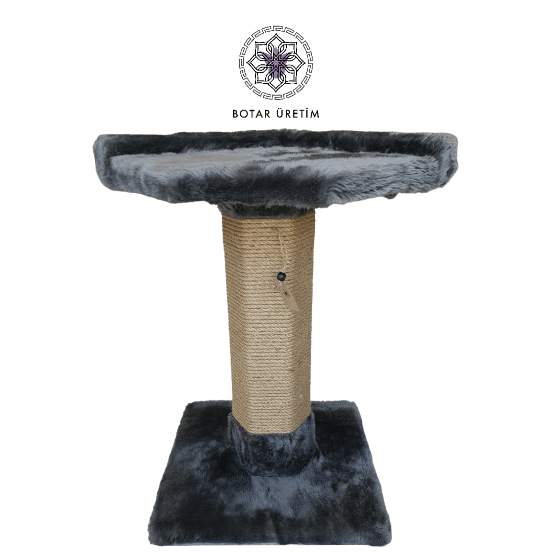 BOTAR ÜRETİM Premium Hexagonal Kedi Yatağı – Antrasit