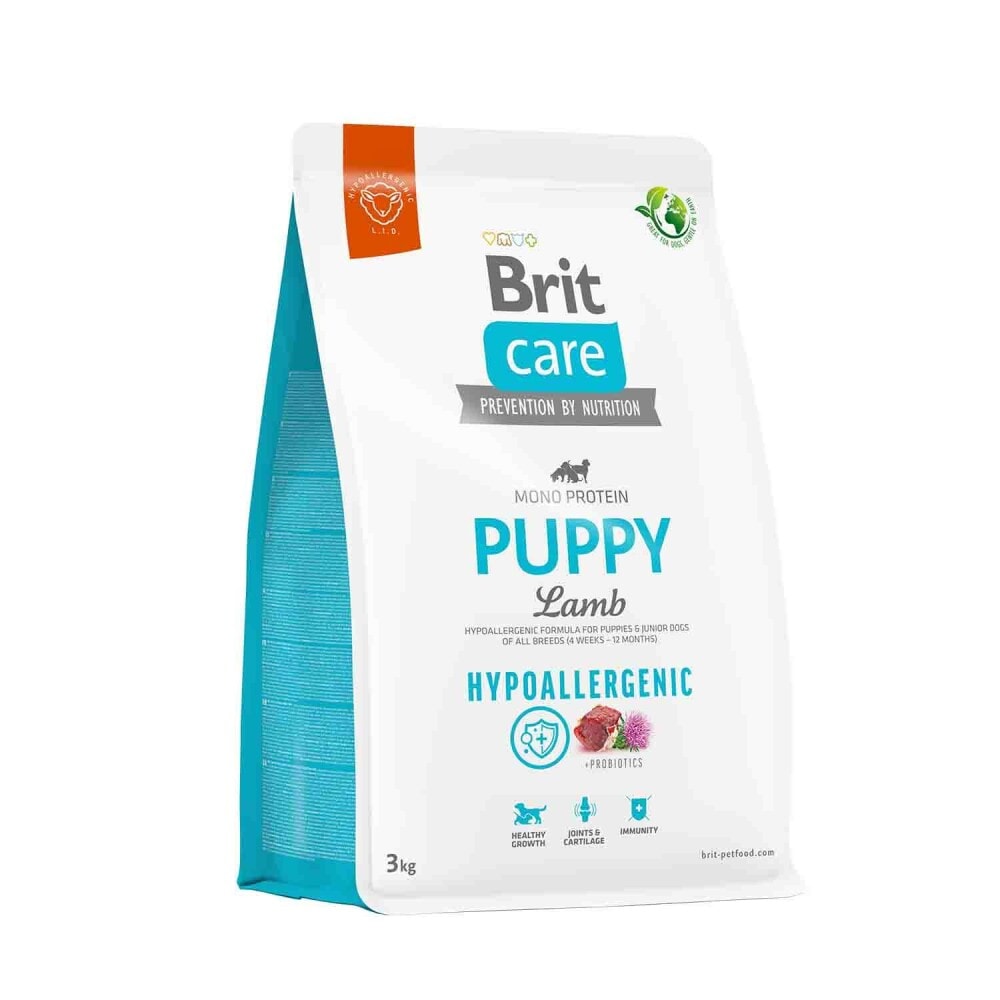 Brit Care Probiotic İçerikli Hipoallerjenik Kuzu Etli Yavru Köpek Maması 3 kg