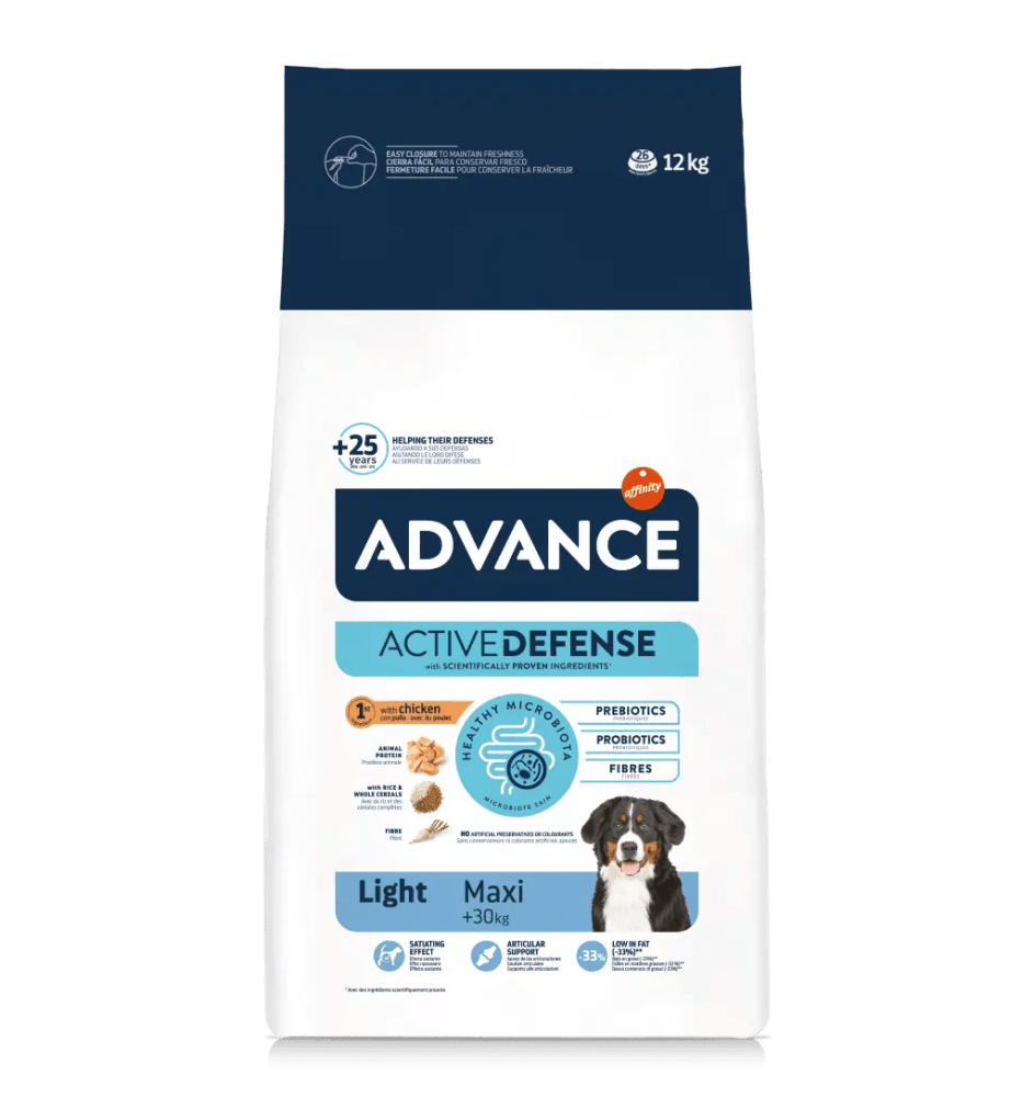 Advance Maxi Light Büyük Irk Diyet Yetişkin Köpek Maması 12 kg