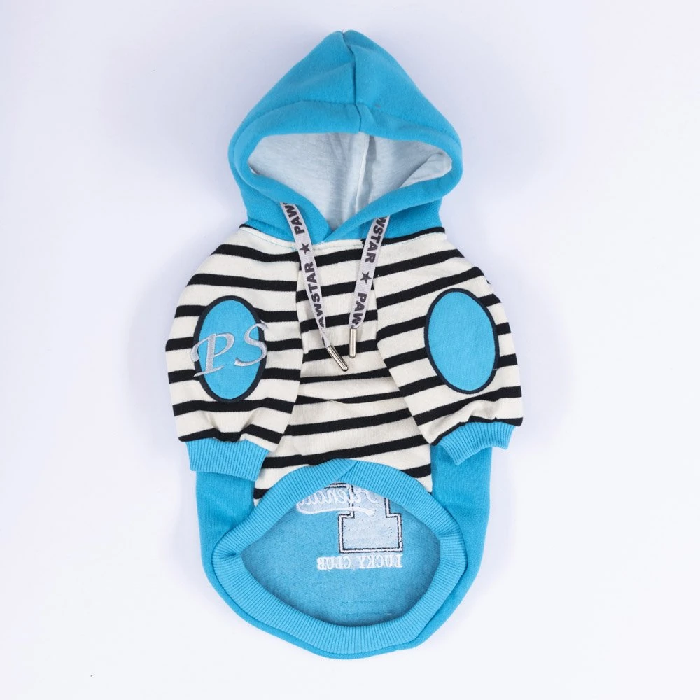 PawStar Turkuaz Lucky Club Hoodie Küçük ve Orta Irk