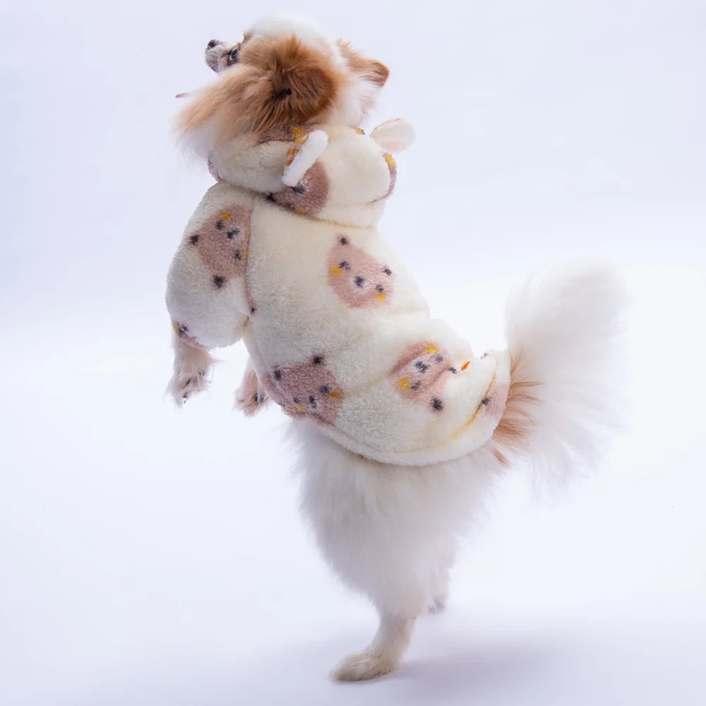 PawStar 25726 Kahverengi Sapporo Bear Hoodie