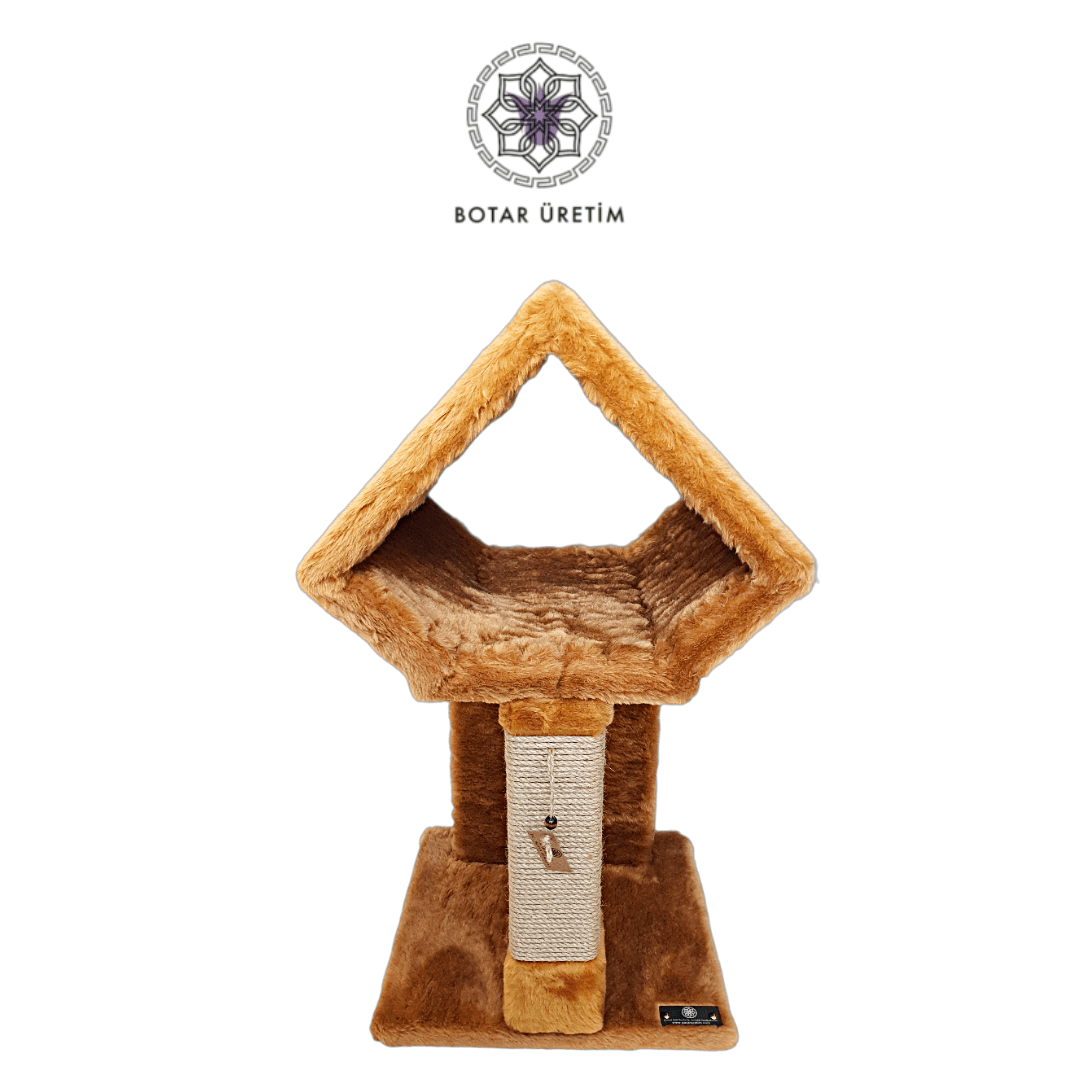 BOTAR ÜRETİM Diamond Kedi Yatağı – Camel