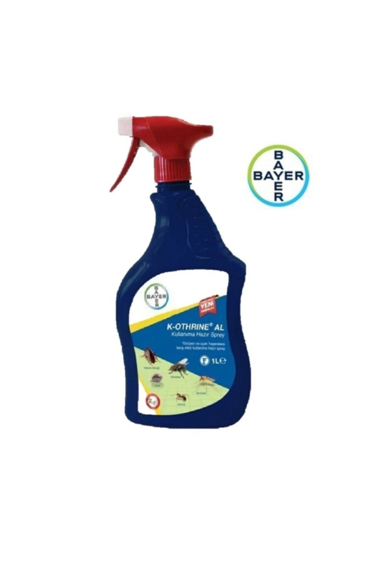 1 L Bayer K-othrine Al Solüsyon Kullanıma Hazır Pompalı Haşere Sprey