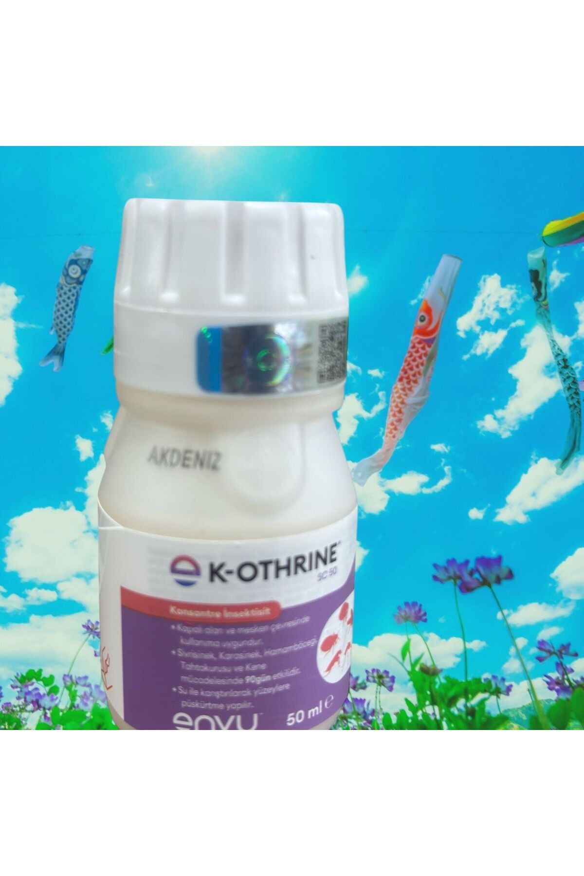 Envu K-othrine Sc 50 Hamam Böceği Pire Sivrisinek Tahta Kurusu Haşere İlacı